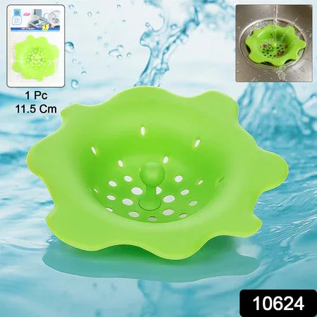 Flexible Silicone Sink Strainer Drain Hair Catcher - Zidbik