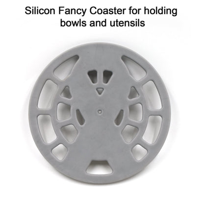 2600 1pc Silicone Fancy Coaster For Holding Bowls And Utensils Including All Kitchen Purposes. - Zidbik