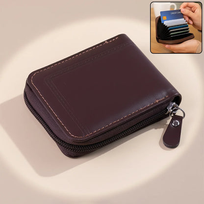 Premium Zip-around Card Holder Wallet (1 Pc) - Zidbik