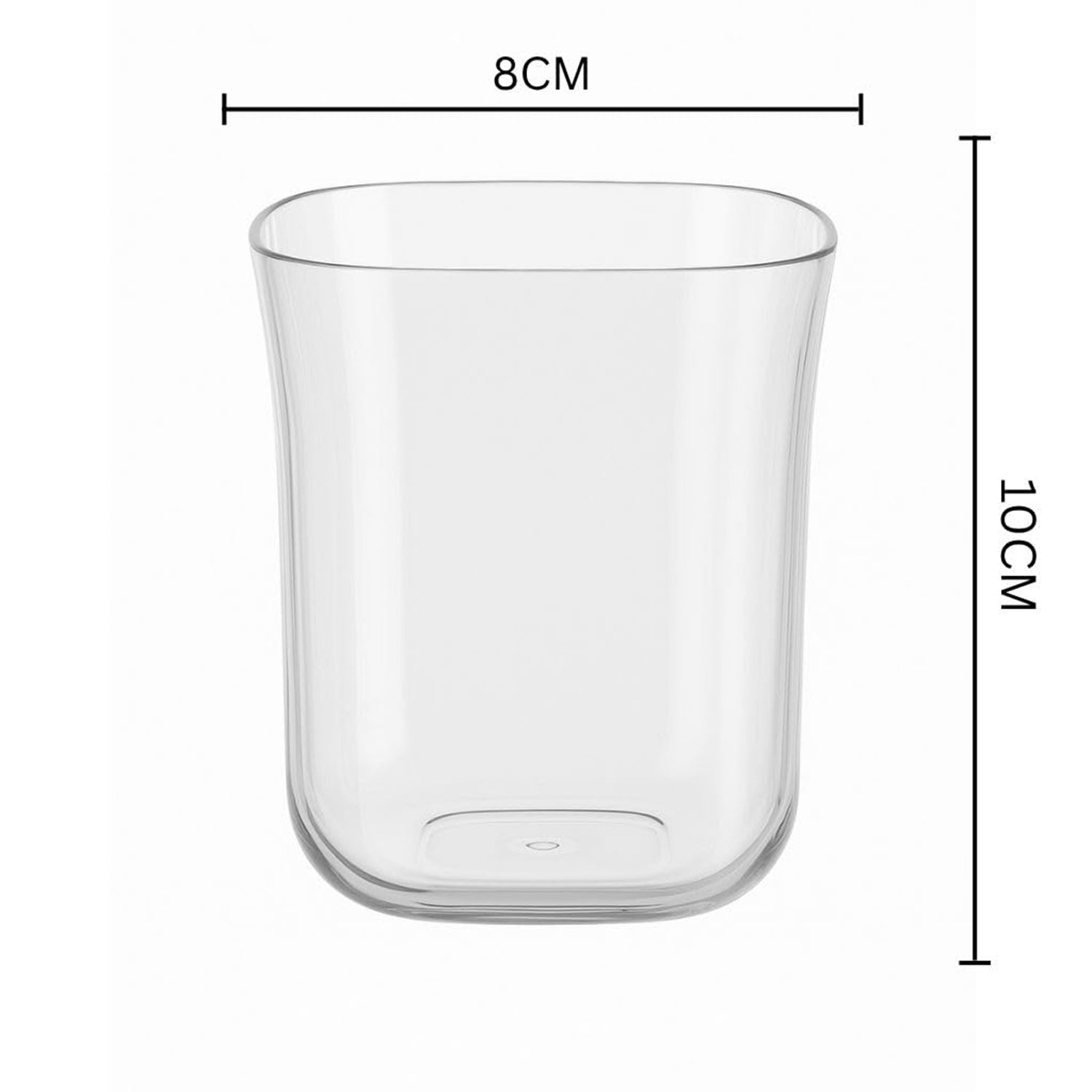 Supermom Plastic Mojito Glass 300ml Set Of 6 Pc - Zidbik