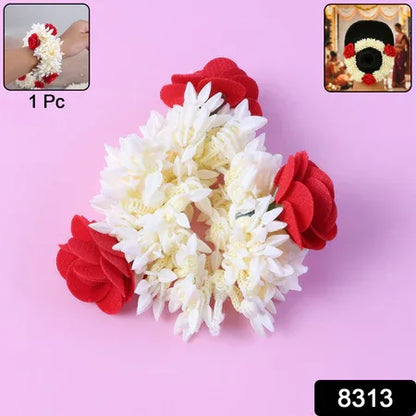 Traditional Artificial Flower Gajra (1 Pc) - Zidbik