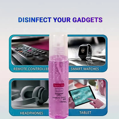Liquid Gadget Gel Solution To Clean Mobile Laptop Screen (100 Ml) - Zidbik