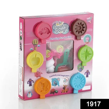 1917 Non-toxic Creative 30 Dough Clay 5 Different Colors (Pack Of 6 Pcs) - Zidbik