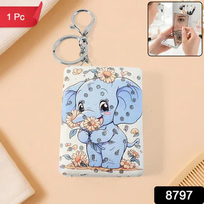 Foldable Mirror Keychain (1 Pc) - Zidbik