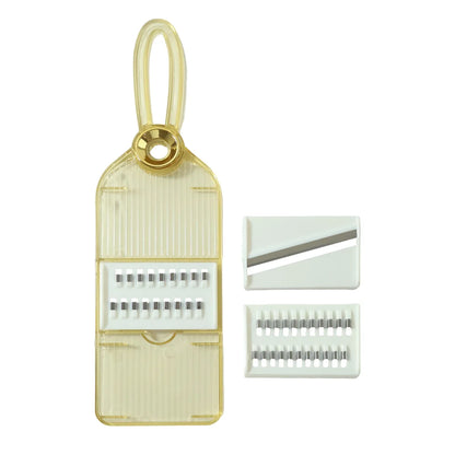 Multifunctional Vegetable Cutter Set With Interchangeable Blades - Zidbik