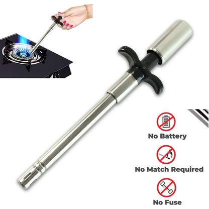 Apex Stainless Steel Kitchen Gas Stove Lighter - (1 Pc) - Zidbik