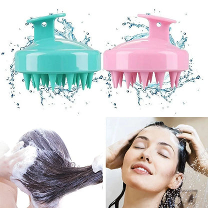 6099 Hair Scalp Adjustable Massager Shampoo Brushscalp Shampoo Brush - Zidbik