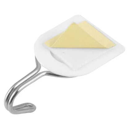 1627 Adhesive Sticker Abs Plastic Hook Towel Hanger For Kitchenbathroom - Zidbik