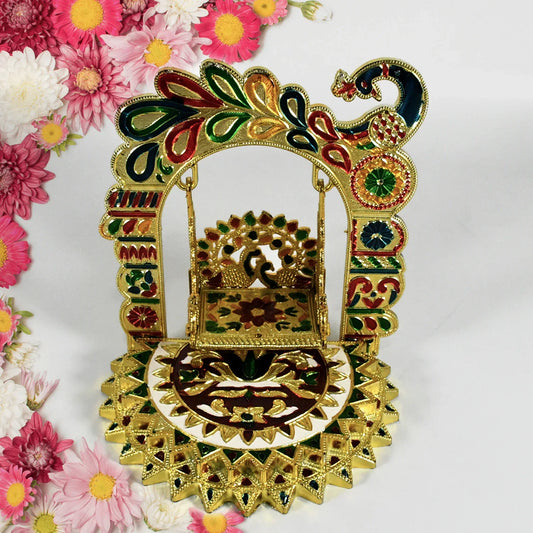 7718 Bal Gopal Zula Home Decorative Swing Bal Gopal Zula Premium Look Decorative Zula Suitable For Home Office Restaurant - Zidbik