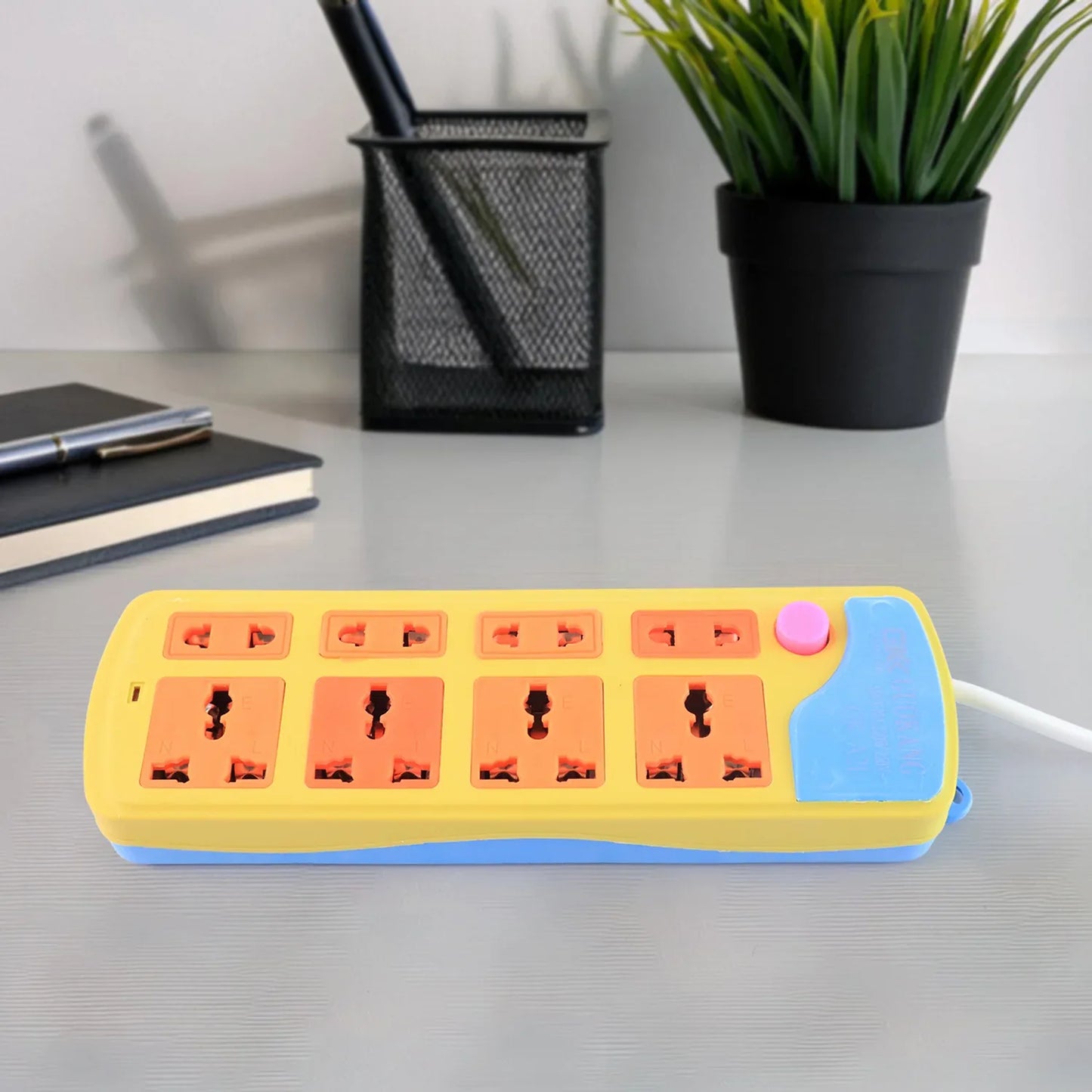 Multi Socket Extension Board (8 Socket 1 Pc) - Zidbik