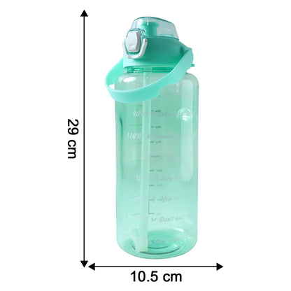 2 Litre Large Capacity Leakproof Sports Water Bottle (1 Pc) - Zidbik
