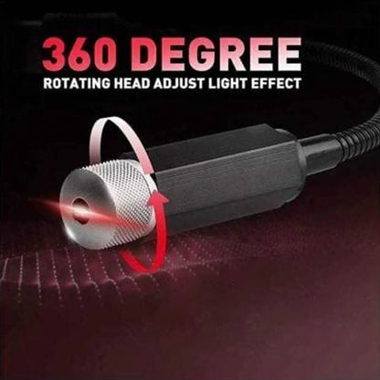 7290 Multipurpose Laser Light Light Galaxy Night Sky Ambiance Laser Micro Projector Atmosphere Ambient Roof Usb Light Car Ceiling Bedroom For Party (1 Pc) - Zidbik
