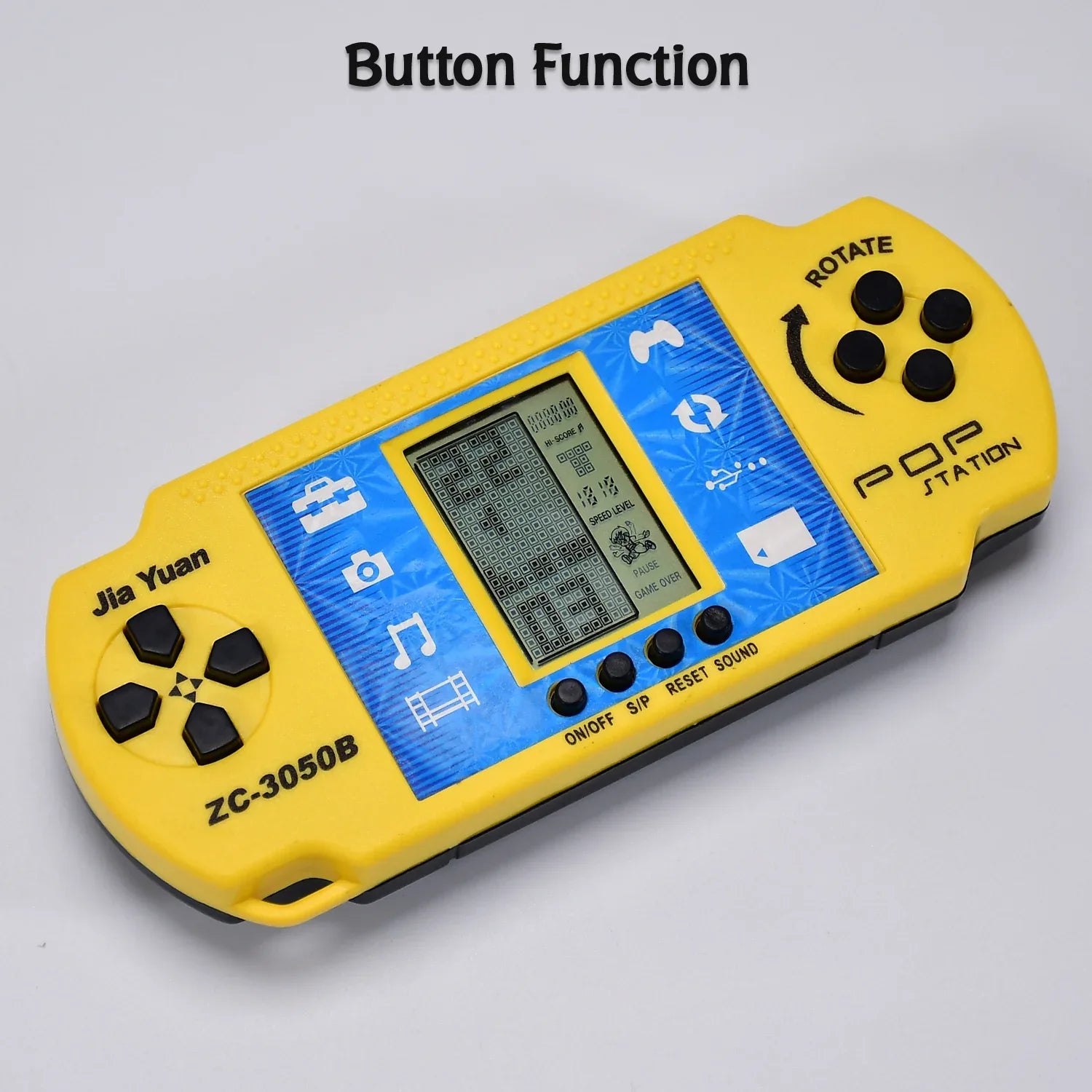 4460 Handheld Video Game Pop Station Pocket Game Toy. - Zidbik