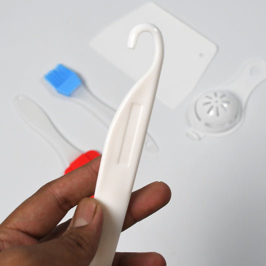 5358a  Cake Making And Decorating Tools Combo Suitable For Kitchen Home And Bakery ( 3pc Set ) - Zidbik