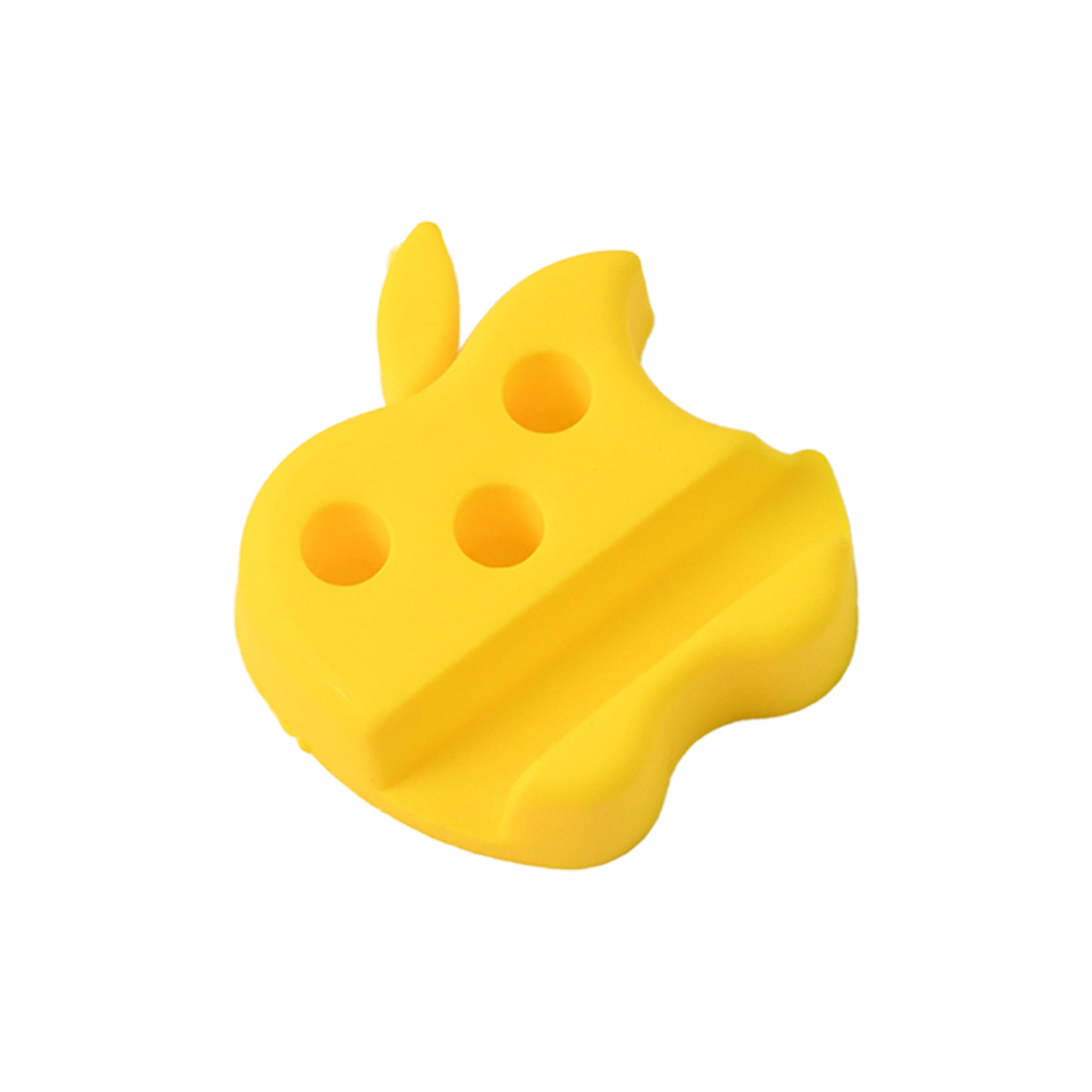 Multi-functional Apple-shaped Plastic Mobile Stand With Pen Holder (1 Pc  Mix Color) - Zidbik