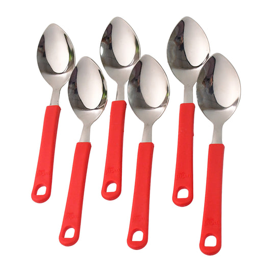 Supermom Premium Stainless Steel Table Spoon (6 Pc  Set) - Zidbik