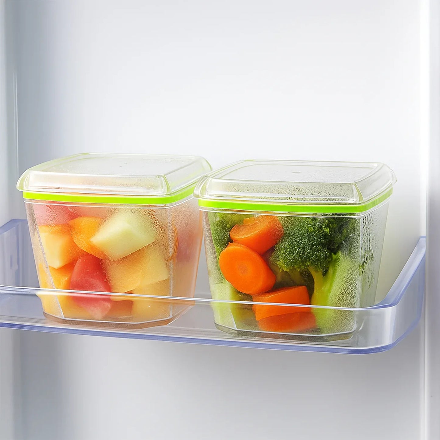 Food Storage Container Set With Leak-proof Lid (500 Ml 2 Pc) - Zidbik