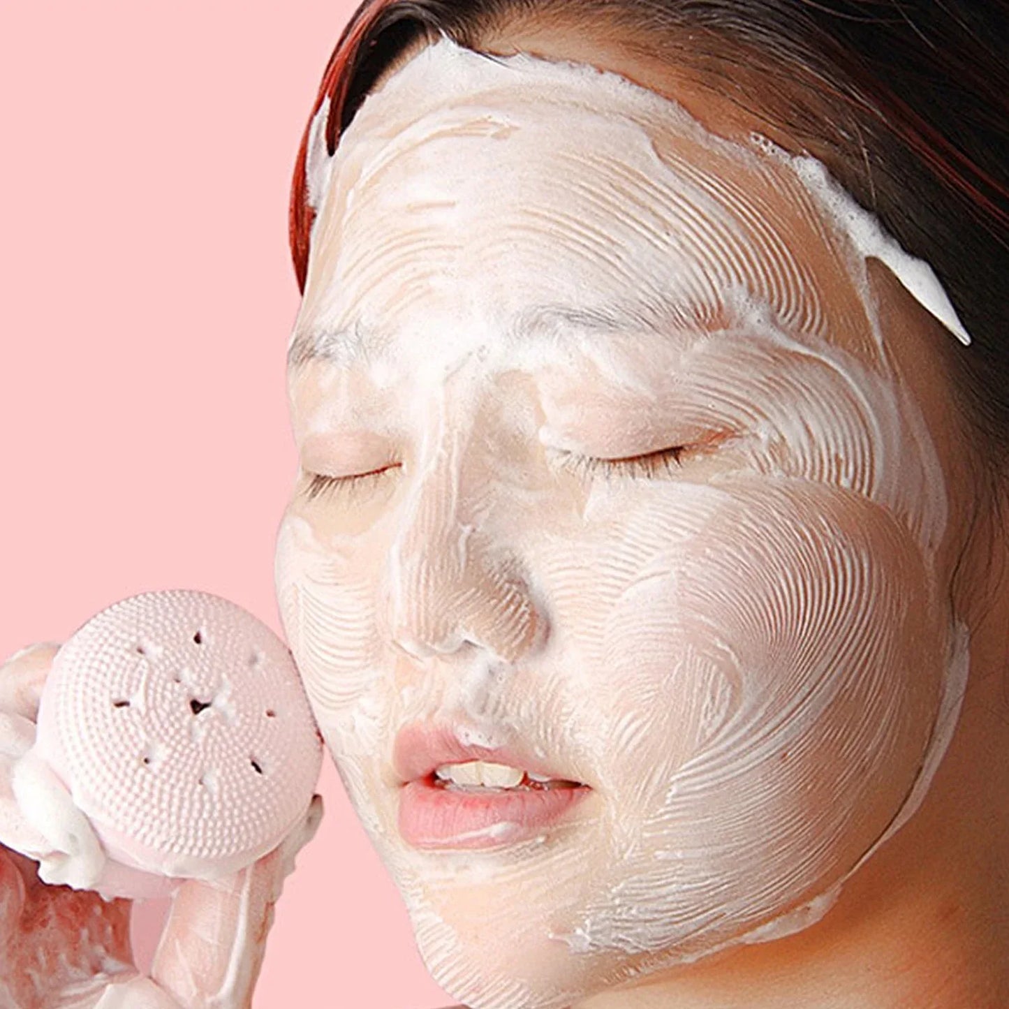 1671 Facial Cleansing Brushes Cute Octopus Shape Silicone Face Scrubber Massager Skincare Tool (1pc) - Zidbik