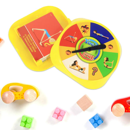 Yoga Spinner Game For Kids And Adults Set - Zidbik