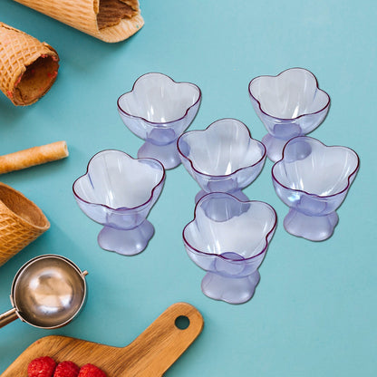 5341 Serving Dessert Bowl Ice Cream Salad Fruit Bowl - 6pcs Serving Dessert Bowl Ice Cream Salad Fruit Bowl - 6pcs ( Brown Box) - Zidbik