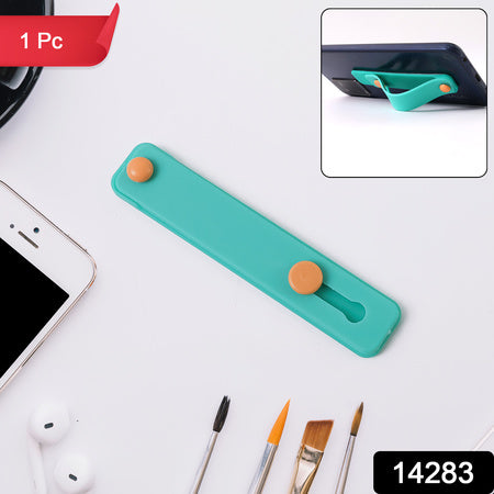 Teal Green Phone Loop Finger Holder Phone Grip Straps Silicone Phone Finger Strap (1 Pc) - Zidbik