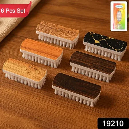 Veepee Heavy-duty Cloth Washing Brush Set 6 Pcs - Zidbik