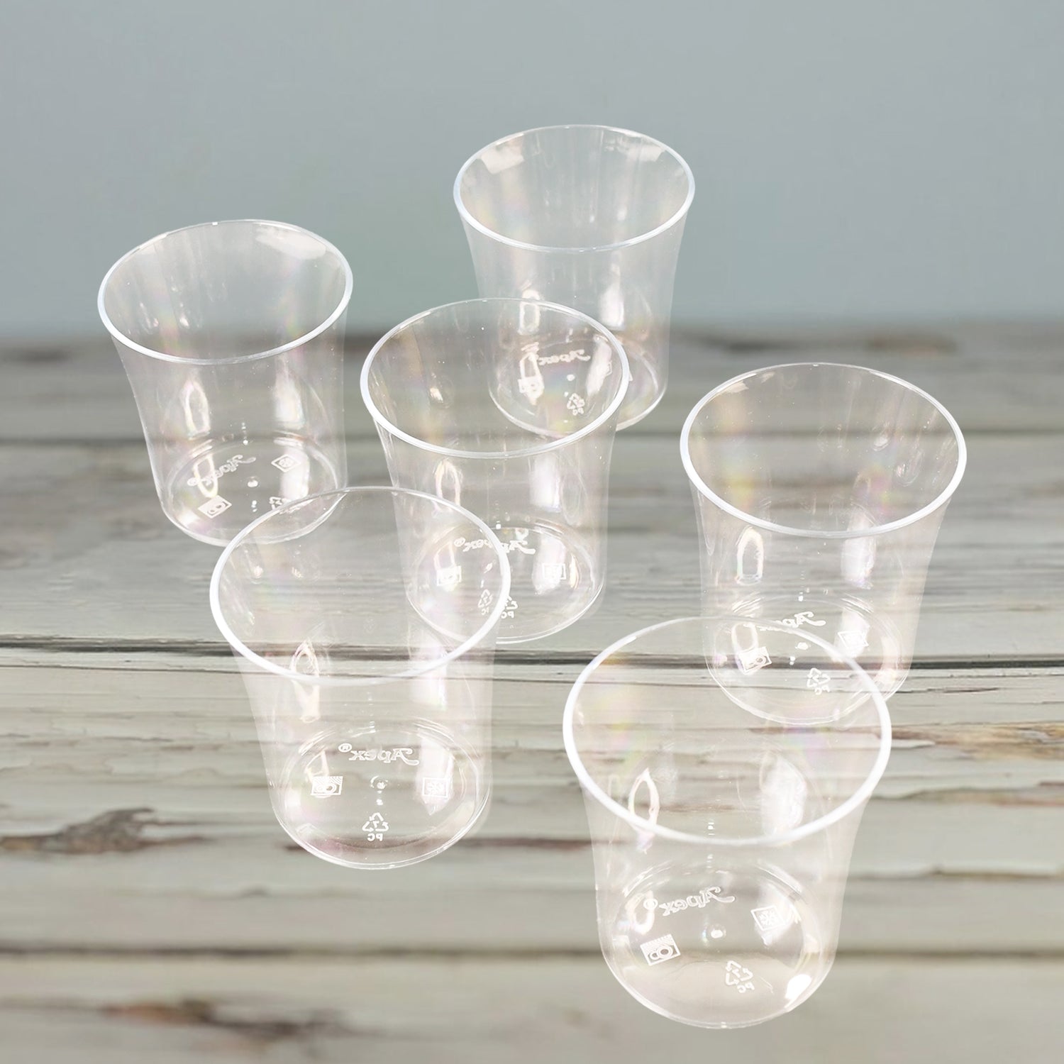 Apex Welcome Plastic Glass Set For Daily Use  Set Of 6 - Zidbik