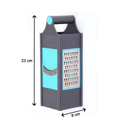 2650 4 In 1 Plastic Vegetable And Fruit Grater And Slicer For Kitchen - Zidbik