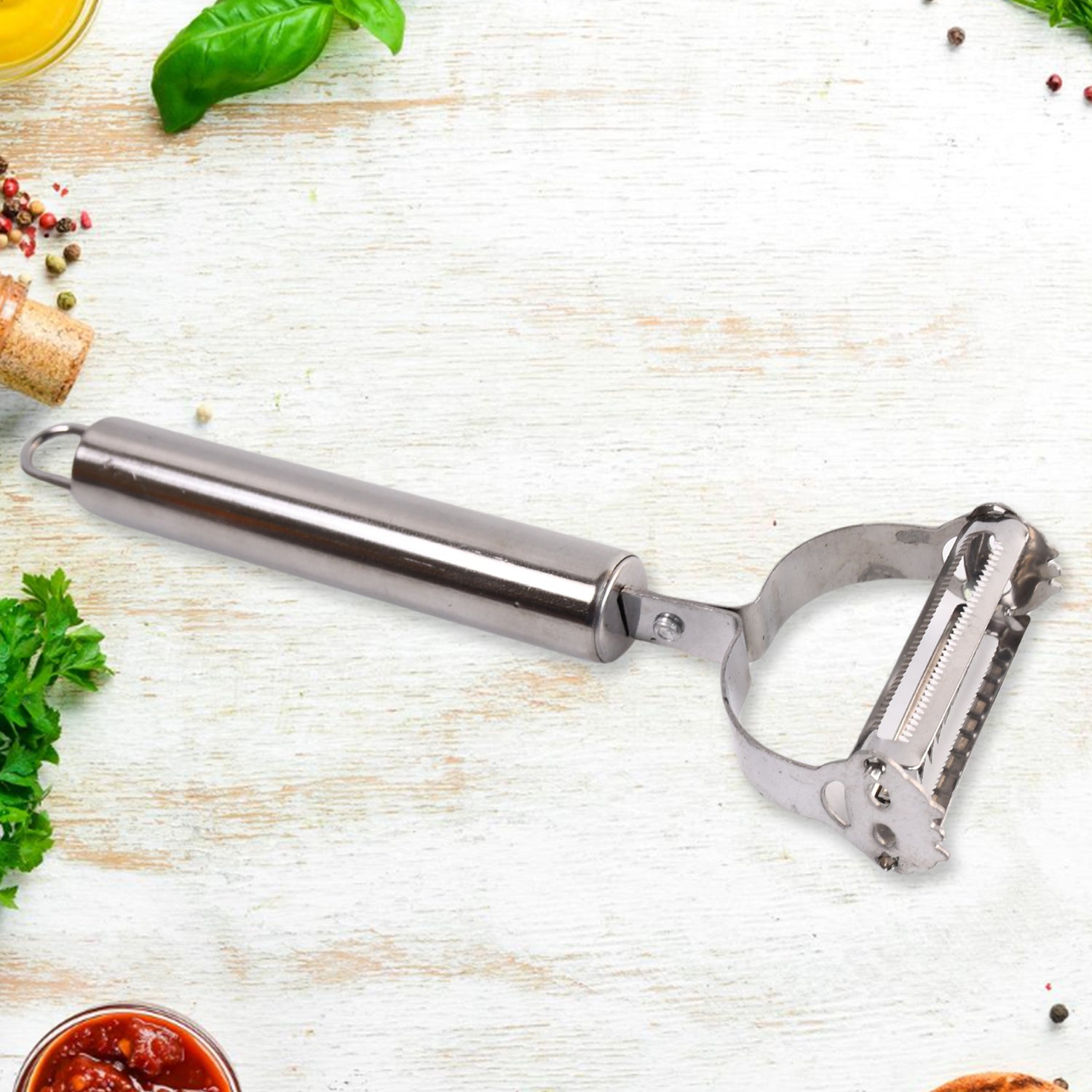 Multifunctional Peeler Grater Fruit Peeler Kitchen Household Gadget Set (5 Pc Set) - Zidbik