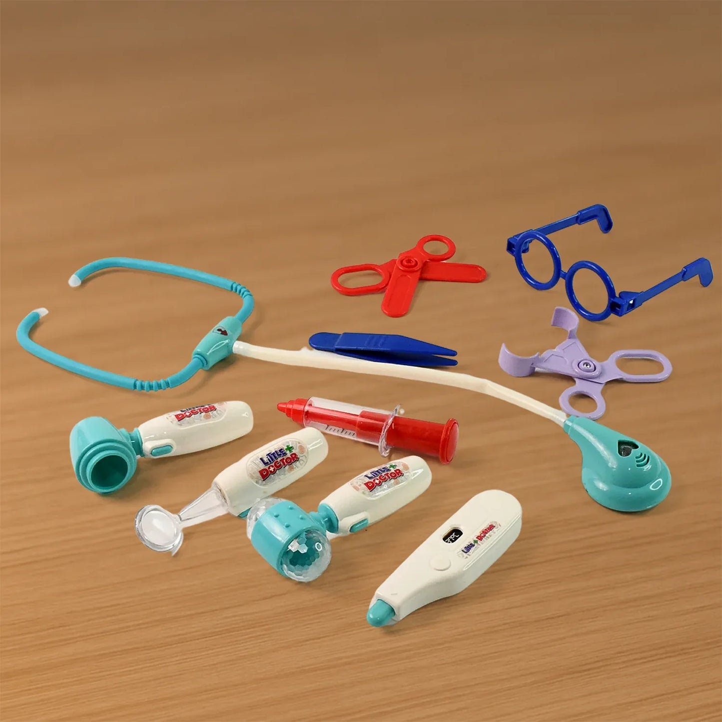 Aditi Premium Doctor Kit Medical Role Play Toy Set For Kids (10 Pc) - Zidbik