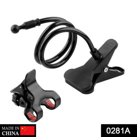 0281a 360 Degree Flexible Portable Foldable Metal-lazy Stand Bracket - Zidbik