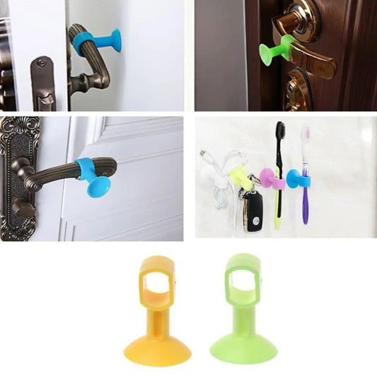 Self-sucking Silicone Door Stopper (2 Pcs Set) - Zidbik