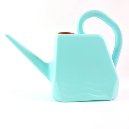 2 Litre Heavy-duty Plastic Gardening Watering Can With Long Spout Ergonomic Handle - Zidbik