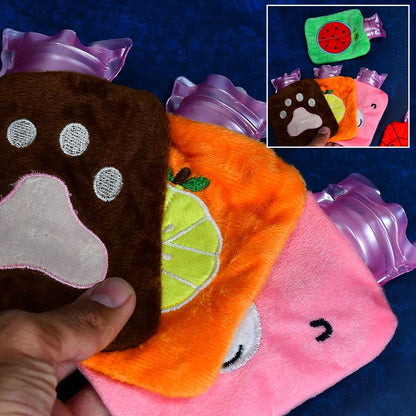 6501 Mini Hot Water Bag - 1pc Mix Design for Pain Relief