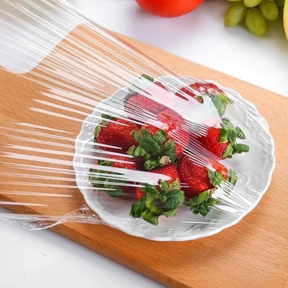 Disposable Elastic Food Storage Covers Bag (100 Pcs Set Big) - Zidbik
