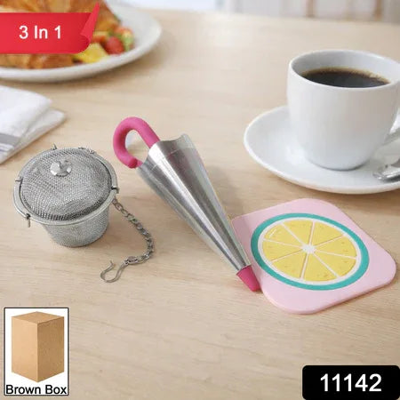 3 In 1 Tea Coffee Accessories Combo Set - Zidbik
