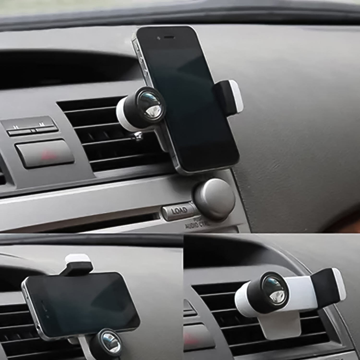 Car Phone Holder 180 Rotating Automobile (1 Pc) - Zidbik