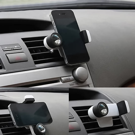 Car Phone Holder 180 Rotating Automobile (1 Pc) - Zidbik