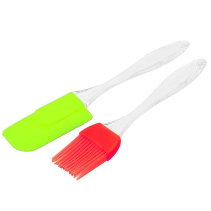 0136 Spatula And Pastry Brush For Cake Mixer - Zidbik
