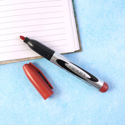 Maroon Premium Permanent Marker Pen (1 Pc) - Zidbik