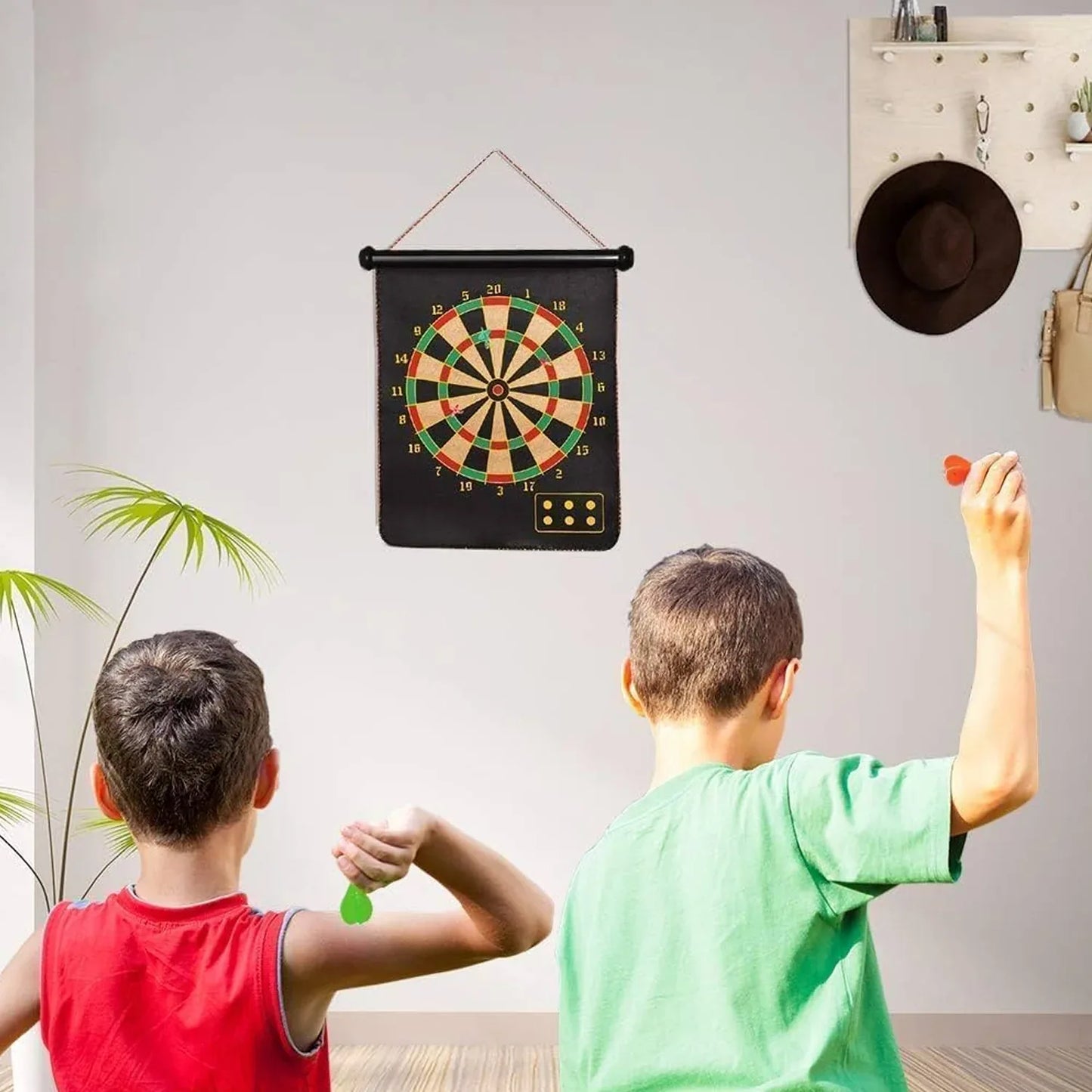 Magnetic Dart Board Game Set - Zidbik