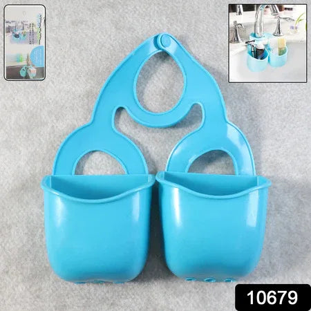 Double Layer Sink Hanging Storage Basket (1 Pc) - Zidbik