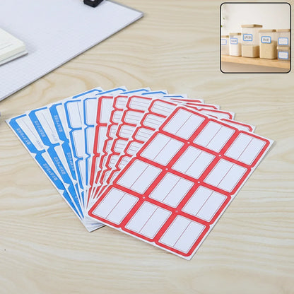 10 Sheets Self-adhesive Label Stickers - Zidbik