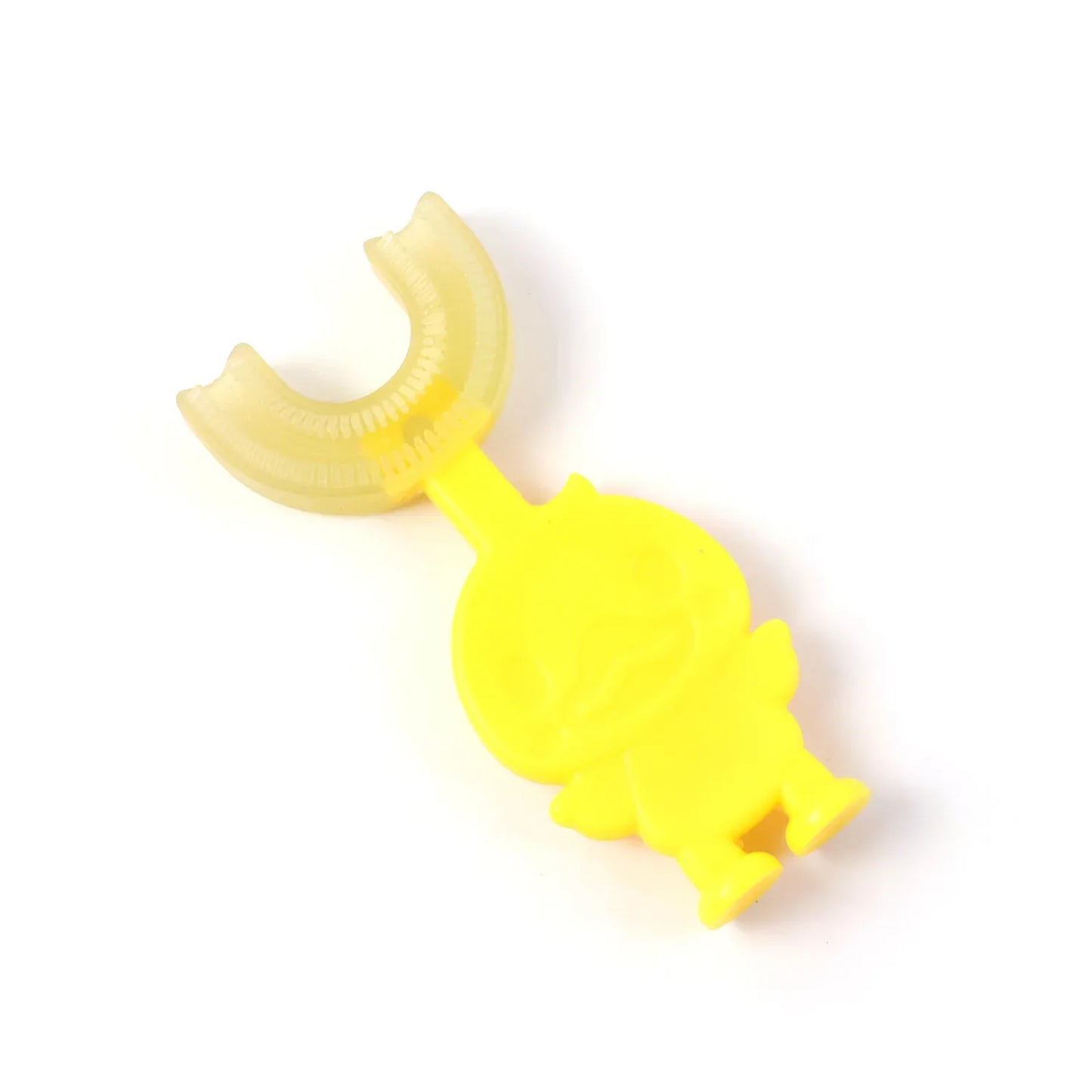 Cute Cartoon Duck U-shape Baby Toothbrush (1 Pc Mix Color) - Zidbik