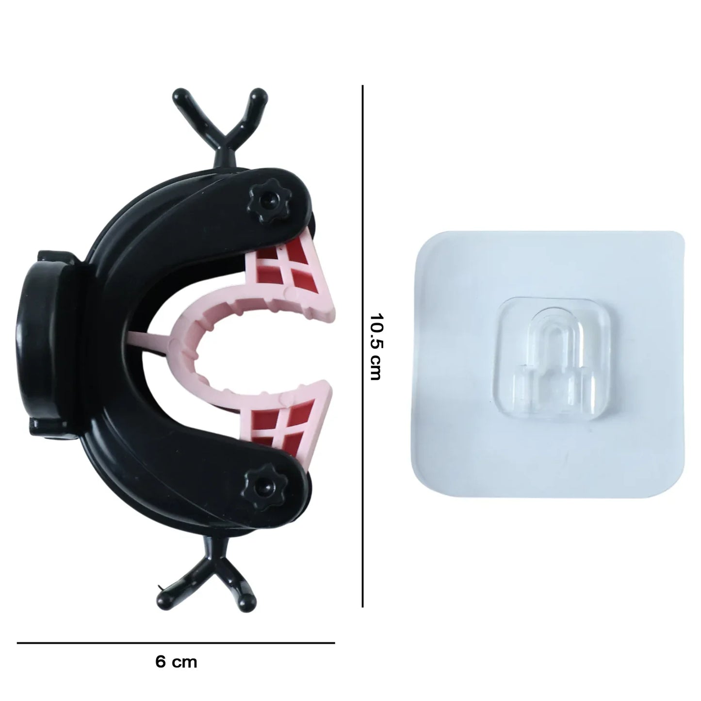 Powerful Antler Style Wall Mounted Mop Broom Holder (1 Pc) - Zidbik