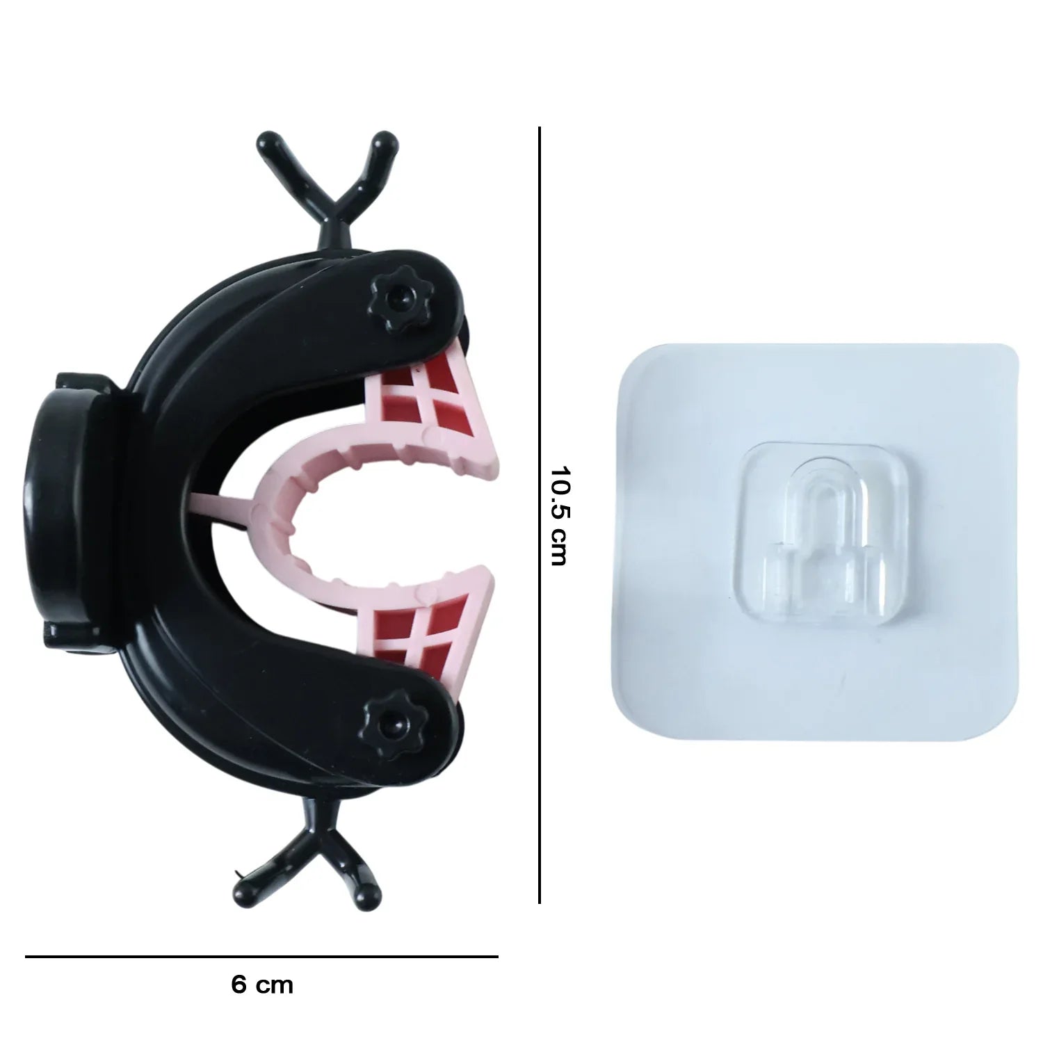 Powerful Antler Style Wall Mounted Mop Broom Holder (1 Pc) - Zidbik