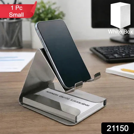 Premium Small Desktop Mobile Phone Stand Holder For Smartphones (1 Pc) - Zidbik