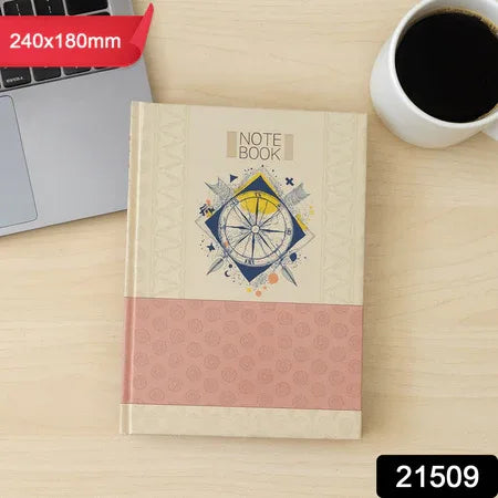 Hardbound Diary Notebook (1 Pc 100 Pages 240x180mm) - Zidbik