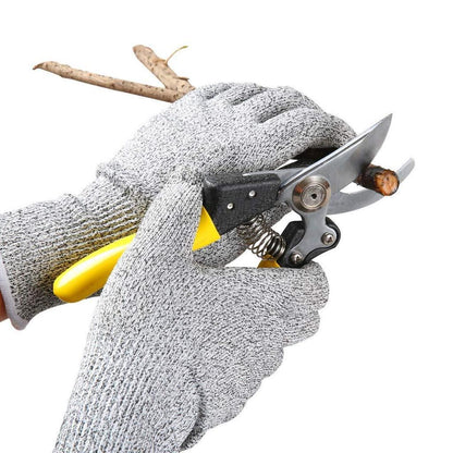 0677 Anti Cutting Resistant Hand Safety Cut-proof Protection Gloves  (Multicolour) - Zidbik
