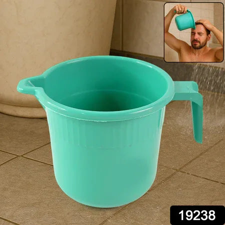 Plastic Bath Mug For Bathroom Use (1 Pc) - Zidbik